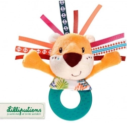 Lilliputiens - Zvečko s grizalicom Lav Jack za Bebe