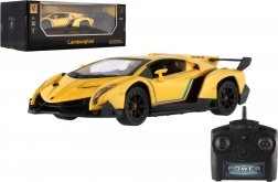 RC auto Lamborghini 1:24 sa svjetlima 2,4 GHz, žuto