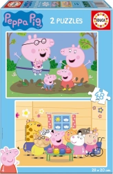 Puzzle EDUCA Praščić Peppa 2×48 dijelova