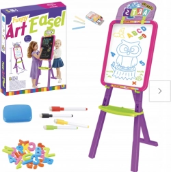 velika dvostrana magnetska školska ploča 3u1