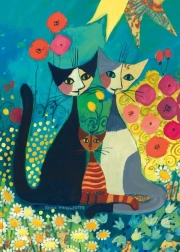 Heye metalik puzzle cvjetna gredica 1000 dijelova