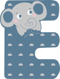 small foot drveno slovo E