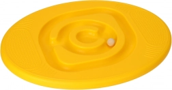 Žuta balansna ploča s labirintom za djecu