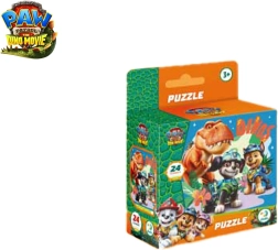Puzzle Paw Patrol: The Dino Movie – T-Rex Timmy, 24 dijela, 22 × 22 cm