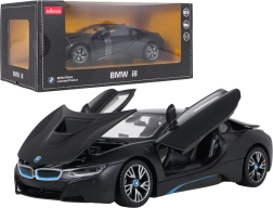 Metalni model BMW i8 u mjerilu 1:24, crni RASTAR