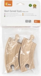 Drvene pruge male zavoje kompatibilne s Maxim - 4 komada