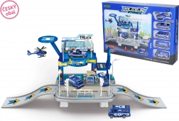 Garaža – policijska postaja s benzinskom postajom 65 cm, češko pakiranje