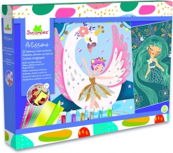 Artissimo XXL kreativni set – grebanje, metalne folije i šljokice: čarobne priče