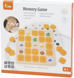 Viga velika drvena igra memory s ilustracijama