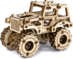 drvene 3D puzzle monster truck Superfast WOODEN CITY