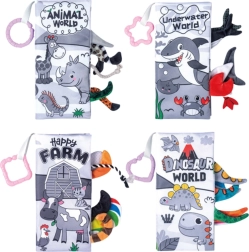 Set mekih senzoričkih knjiga za bebe 4 kom