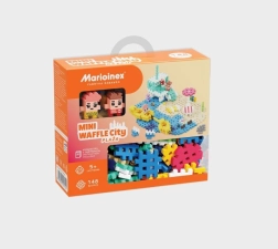 Konstrukcijski set Waffle Mini – plaža, 148 dijelova