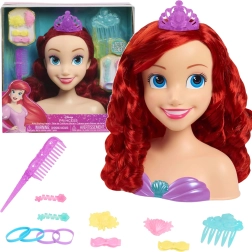 Disney Ariel glava za češljanje i uređivanje kose s dodacima