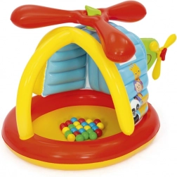 Nafukovljivi helikopter FISHER-PRICE s lopticama