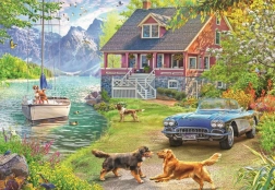 Ravensburger puzzle Ljeto na jezeru 200 dijelova