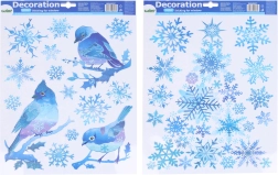 Božićna prozorska dekoracija 41 × 29 cm