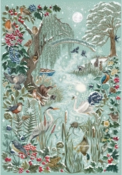 Puzzle The Art File: zaleđena rijeka 1000 dijelova