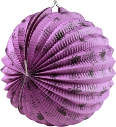Lampion za Noć vještica s motivom paukova 25 cm