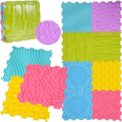 Senzorička podna tla podloga od 8 dijelova – razvoj motorike i zabava