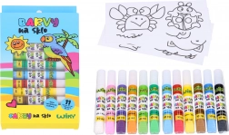 Set boja za staklo 11+1 10 ml