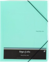 Mapa s gumicom A4 PASTELINI zelena PP