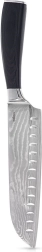 Kuhinjski nož santoku od damaščanskog čelika 31 cm