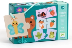 Djeco Eduludo puzzle duo – boje