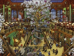 Slagalica 1500 dijelova – Knjižnica, Oesterle + plakat