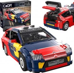 Konstruktorski set CADA trkaći automobil CITROËN C4 WRC 1:12 (1569 dijelova)