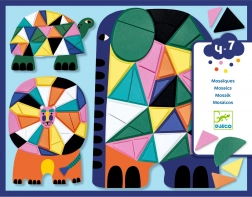 Mozaik stvaranje Afrika za djecu DJECO