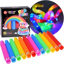 POP TUBE Svjetleće LED Senzorne Cijevi 12 kom