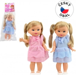 Lutka s pletenicama i tregerima