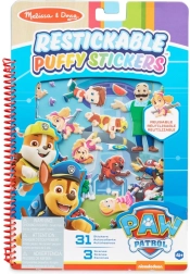 Višekratne puffy naljepnice PAW PATROL – knjiga aktivnosti 19 × 28 cm