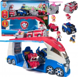 Paw Patrol veliki patroler s 4 vozilima sa svjetlom i zvukom – Ryder, Chase, Marshall i Skye