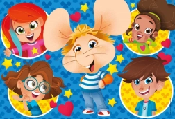 Clementoni puzzle Mišić Gigio MAXI 24 dijelova