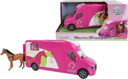 Pink horse transporter for kids