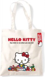 Prirodna shopping torba HELLO KITTY