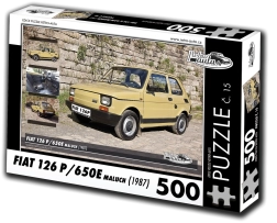 Puzzle Retro-automobili Fiat 126p Maluch (1987) – 500 dijelova