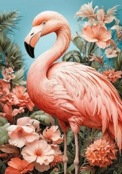 Cherry Pazzi puzzle Flamingo 1000 dijelova