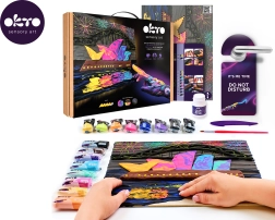 Okto slikanje modelirajućom masom – Opera House Sydney 30 × 40 cm