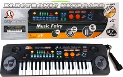 Dječji klavijturni keyboard s mikrofonom, 37 tipki, USB i MP3