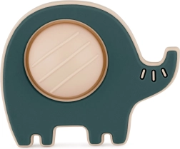 Petite&Mars silicone toy and teether Elephant Edwin dusty rose 6m+
