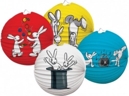 Papirnati okrugli lampion BOB I BOBEK 25 cm