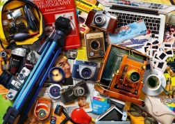 Puzzle Zbirka Retro Fotoaparata 1000 Dijelova