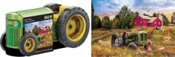EUROGRAPHICS Puzzle u limenoj kutiji Stari traktor 550 dijelova