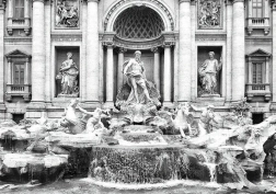 INTERDRUK Puzzle Put oko svijeta: Fontana di Trevi, Italija 500 dijelova
