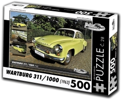 retro-auta puzzle wartburg 311 (1963) – 500 dijelova