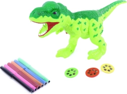 Interaktivni dinosaur projektor