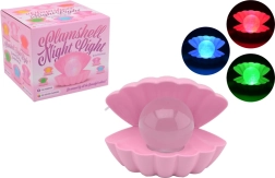 Lampica školjka s biserom mijenja boje