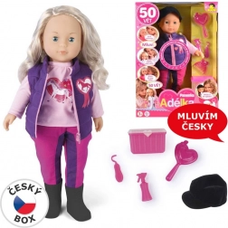 Lutka Adelka Džokejka koja govori 38 cm